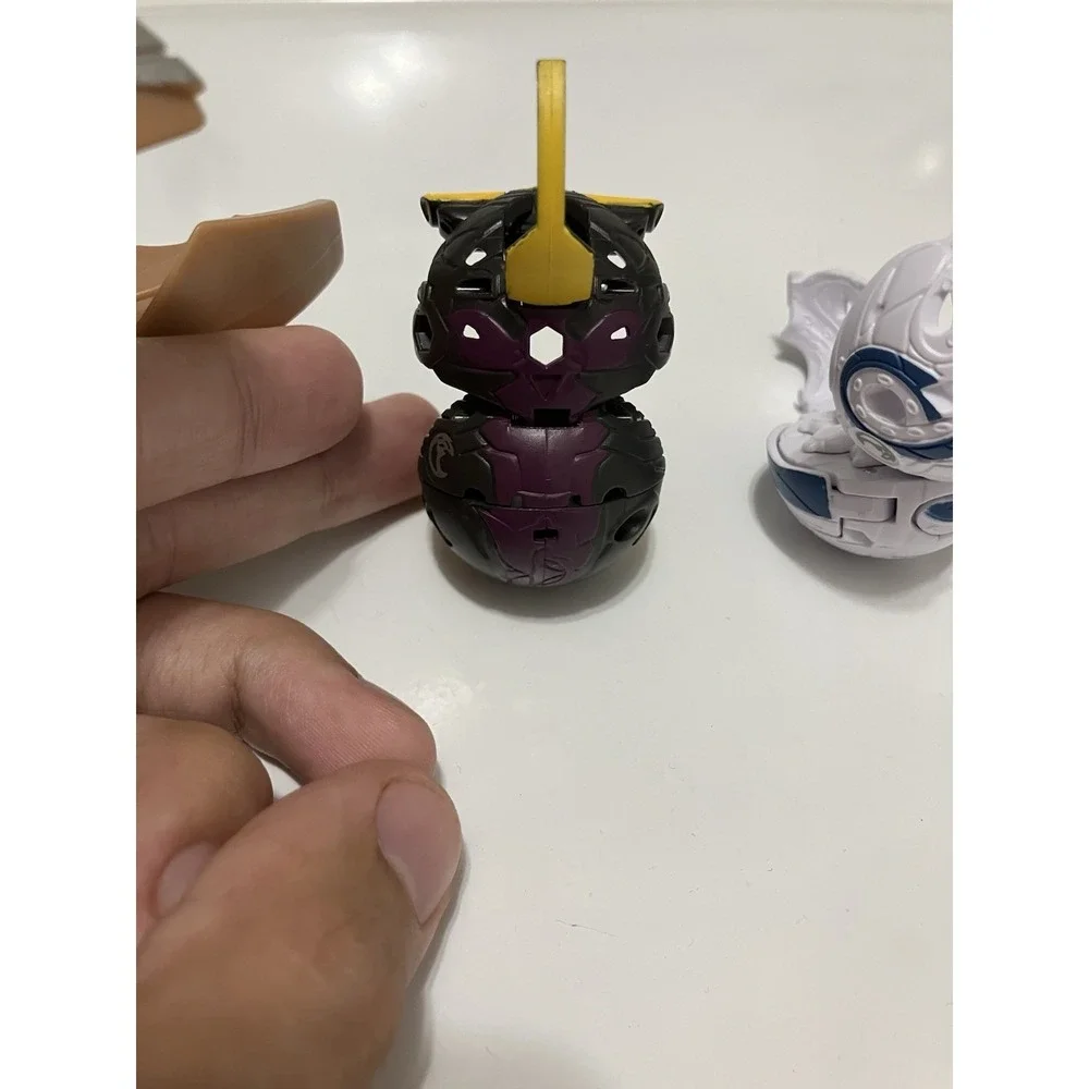 Bakugan Battle Brawlers Lot Of 3 Figures Game Pieces Loose Percival, Midnight,
